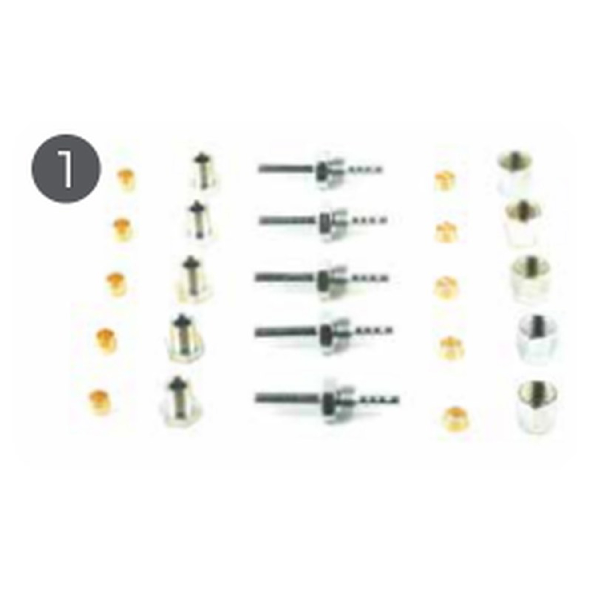 Kit 5 Junções de Tubo Flexível GPL 6 Mm