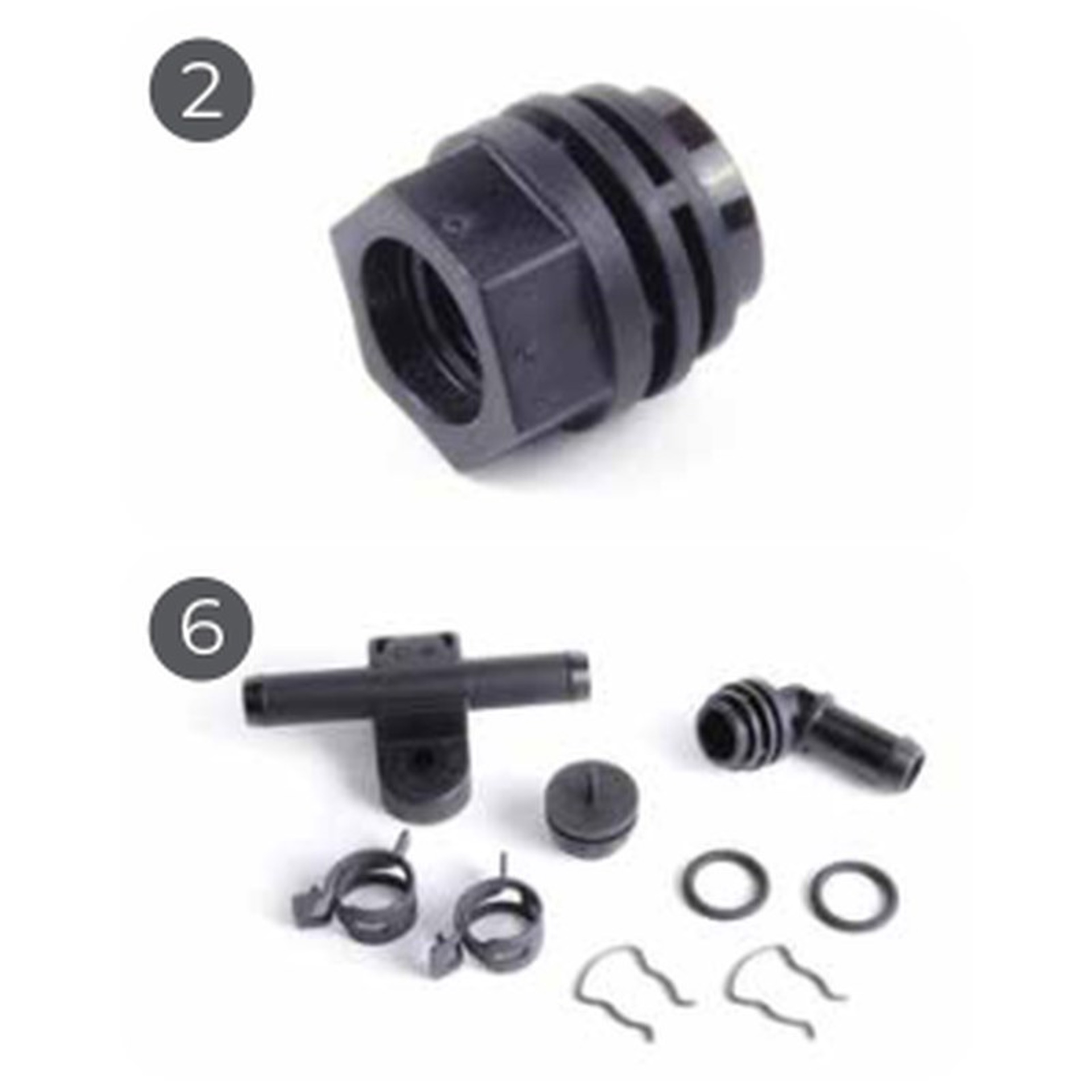 Racor P/sensor Pts Rail Plastico MY09